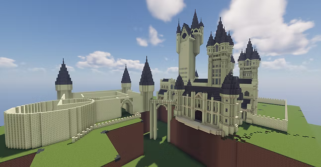 Completed East Wing with the beginning of the West Wing