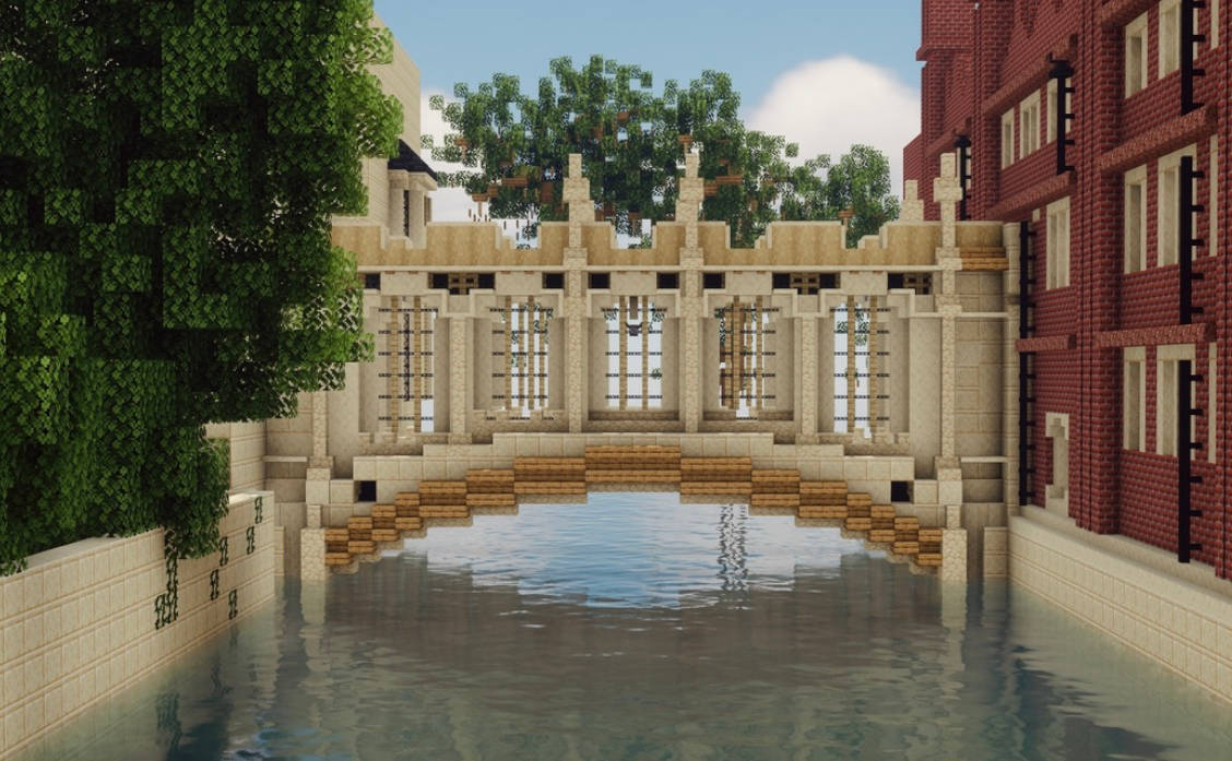 Minecraft Bridge of Sighs