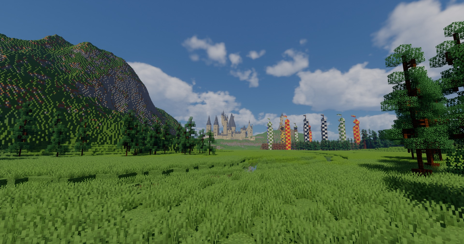 Braided river from Buckbeak's Flight